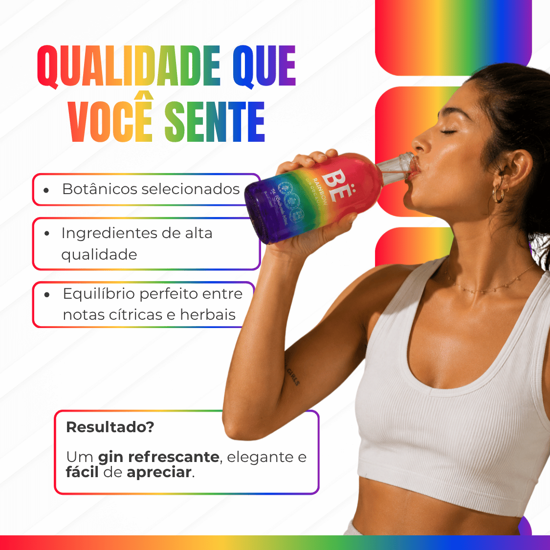 Qualidade que você sente